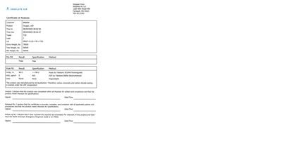 oxygen coa - oxygen coa